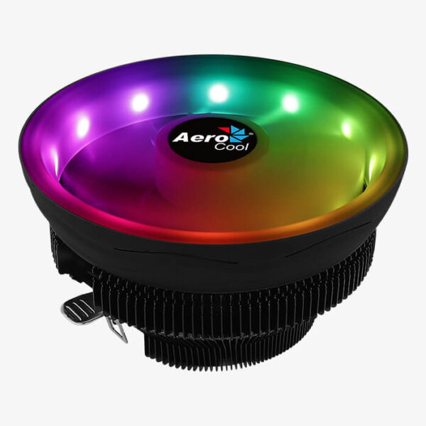 Кулер CPU Aerocool Core Plus (универсальный, 110W, 25.4 dB, 600-1800 rpm, 120мм, 4pin, алюминий) RTL 1