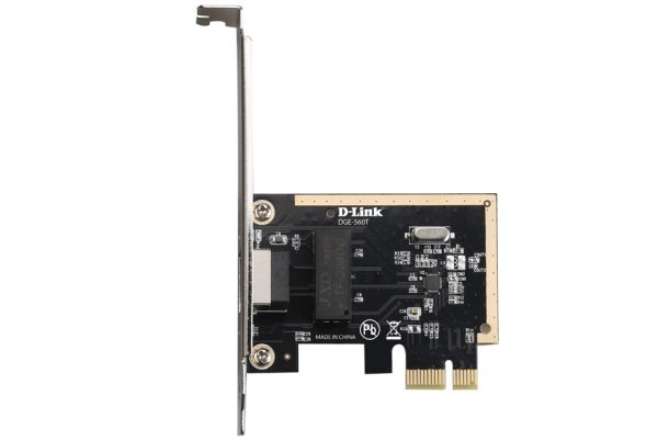 Сетевой адаптер Gigabit Ethernet D-Link DGE-560T/D1A PCI Express 1 Сетевой адаптер Gigabit Ethernet D-Link DGE-560T/D1A PCI Express 1