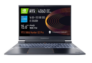 Игровой ноутбук Thunderobot 911X Wild Hunter G2 Pro, Corei5-12450H/16GB/512GB/RTX 4060 1