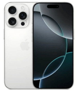 Смартфон Apple iPhone 16 Pro Max 256 ГБ, Dual: nano SIM + eSIM, White Titanium 1