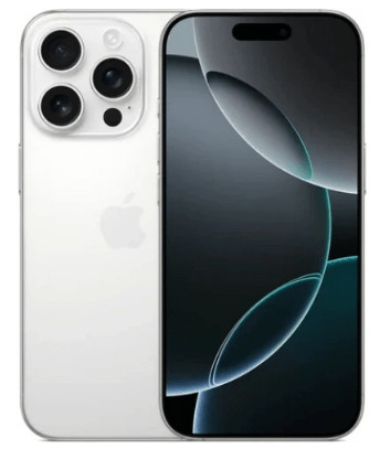 Смартфон Apple iPhone 16 Pro Max 256 ГБ, Dual: nano SIM + eSIM, White Titanium 1 Смартфон Apple iPhone 16 Pro Max 256 ГБ, Dual: nano SIM + eSIM, White Titanium 1
