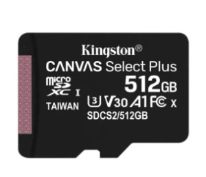 Kingston Micro SDCS2 512Gb 1