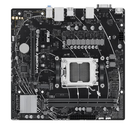Материнская плата Asus PRIME A620M-K SocketAM5 AMD A620 2xDDR5 mATX AC`97 8ch(7.1) GbLAN RAID+VGA+HD 1 Материнская плата Asus PRIME A620M-K SocketAM5 AMD A620 2xDDR5 mATX AC`97 8ch(7.1) GbLAN RAID+VGA+HD 1
