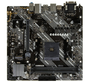 Материнская плата Asus PRIME B450M-K II Soc-AM4 AMD B450 2xDDR4 mATX AC`97 8ch(7.1) GbLAN RAID+VGA+D 1