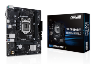 Материнская плата Asus PRIME H510M-R R2.0-SI Soc-1200 Intel H470 2xDDR4 mATX AC`97 8ch(7.1) GbLAN+VG 1