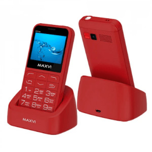 Мобильный телефон Maxvi B231 ds Red 1 Мобильный телефон Maxvi B231 ds Red 1
