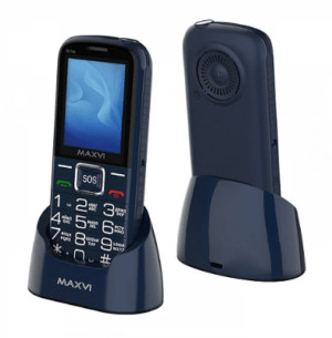Мобильный телефон Maxvi B21ds up Blue 1 Мобильный телефон Maxvi B21ds up Blue 1