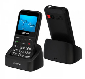 Мобильный телефон Maxvi B231 ds Black 1