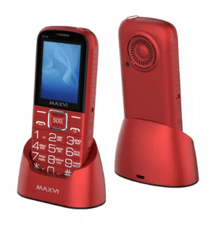 Мобильный телефон Maxvi B21ds up Red 1 Мобильный телефон Maxvi B21ds up Red 1