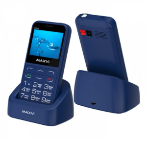 Мобильный телефон Maxvi B231 ds Blue 1