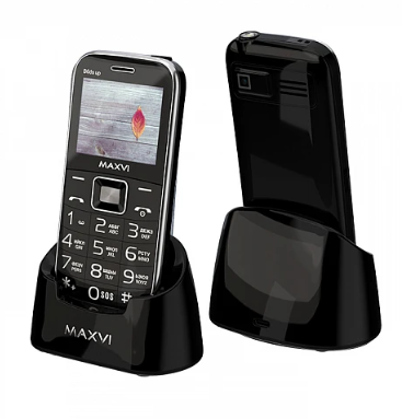 Мобильный телефон Maxvi B6 ds up Black 1 Мобильный телефон Maxvi B6 ds up Black 1