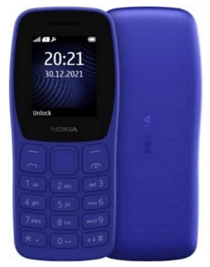 Мобильный телефон Nokia 105 DS (TA-1416) без ЗУ синий 1 Мобильный телефон Nokia 105 DS (TA-1416) без ЗУ синий 1