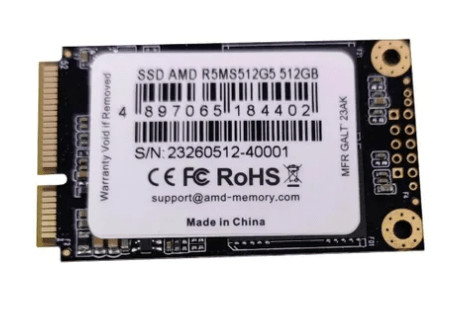 Накопитель SSD AMD 512GB R5MS512G5 Radeon R5 mSATA 1 Накопитель SSD AMD 512GB R5MS512G5 Radeon R5 mSATA 1