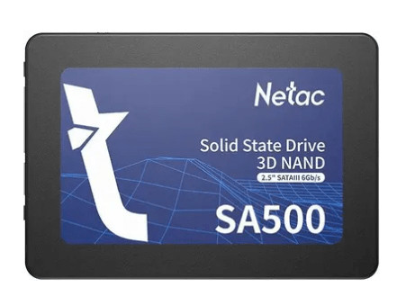 Накопитель SSD Netac 480GB 2,5" SATA-III SA500 NT01SA500-480-S3X TLC 1 Накопитель SSD Netac 480GB 2,5" SATA-III SA500 NT01SA500-480-S3X TLC 1