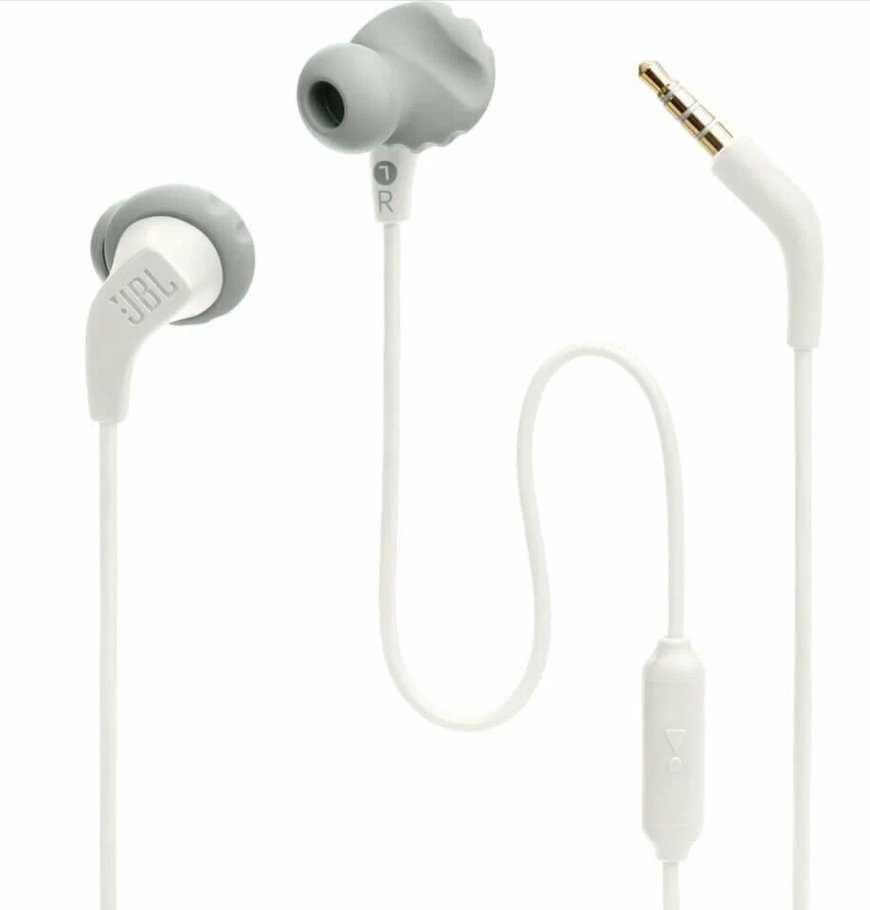 Наушники JBL Endurence RUN2 white 1 Наушники JBL Endurence RUN2 white 1