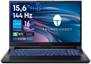Ноутбук Thunderobot 911S, 15.6'', Intel i5-12450H,16Gb DDR 4,SSD 512Gb,Geforce RTX 3050 4Gb,DOS 1