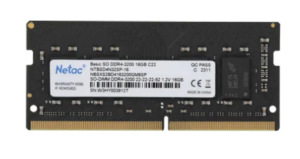 Оперативная память Netac 16GB DDR4 3200MHz  SO-DIMM  Basic CL22 1.2V 1