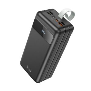 Power Bank HOCO J86B Powermaster, 60000 mAh, 22.5W, 4xUSB + 2xType-C, лампа, черный 1