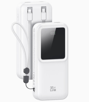 Power Bank USAMS US-CD213 PD20W+QC3.0 30000mAh white 1
