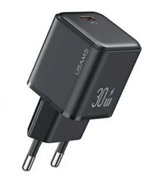 СЗУ USAMS US-CC186 PD30W USB-C black 1