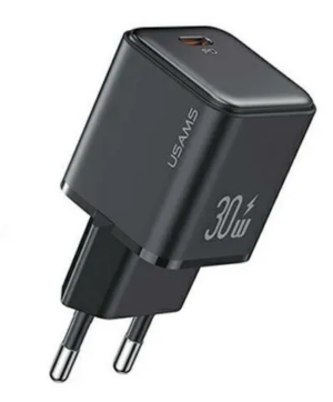 СЗУ USAMS US-CC186 PD30W USB-C black 1