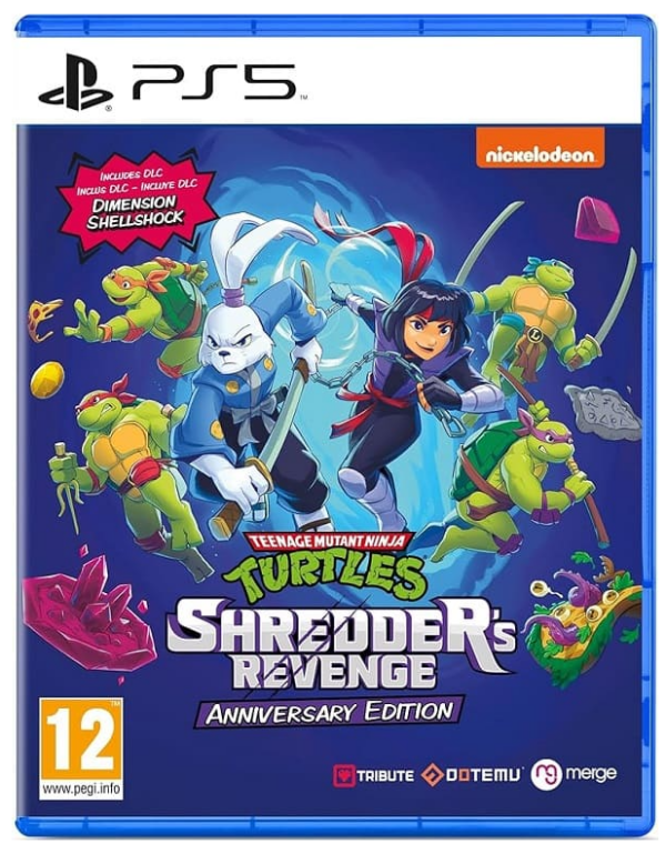 Teenage Mutant Ninja Turtles: Shredder's Revenge - Anniversary Edition [PS5, английская версия] 1