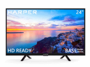 Телевизор HARPER 24R490T черный 1