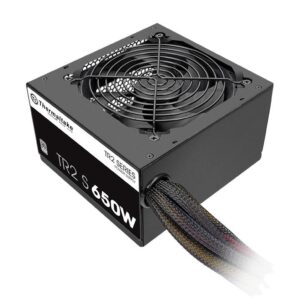 Блок питания Thermaltake ATX 650W TR2 S TRS-650AH2NK 80+ (24+4+4pin) APFC 120mm fan 5xSATA RTL 1