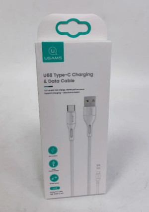 Кабель USB/Type-C USAMS US-SJ501 U68 2A 1m white 1