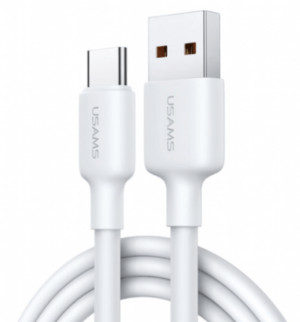 Кабель USB/Type-C USAMS US-SJ601 U84 3A 1m white 1