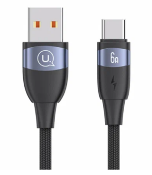 Кабель USB/Type-C USAMS US-SJ631 U85 6A 2m black 1
