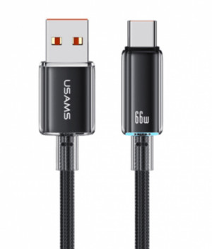 Кабель USB/Type-C USAMS US-SJ658 6A 1.2m black 1