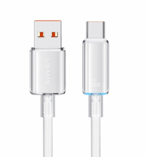 Кабель USB/Type-C USAMS US-SJ658 6A 1.2m white 1