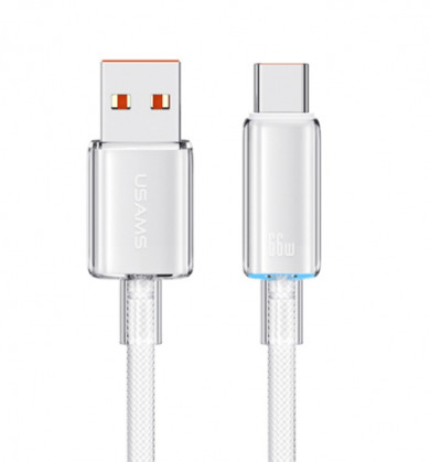 Кабель USB/Type-C USAMS US-SJ658 6A 1.2m white 1 Кабель USB/Type-C USAMS US-SJ658 6A 1.2m white 1