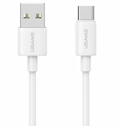 Кабель USB/Type-C USAMS US-SJ708 3A white 1 Кабель USB/Type-C USAMS US-SJ708 3A white 1