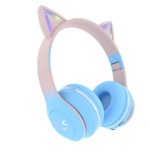 Bluetooth-наушники накладные 5.1 400mAh More choice HW25kids (Blue) 1