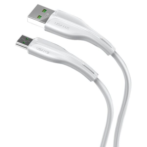 USB cable USAMS US-SJ373/U38 Micro 1m white 1
