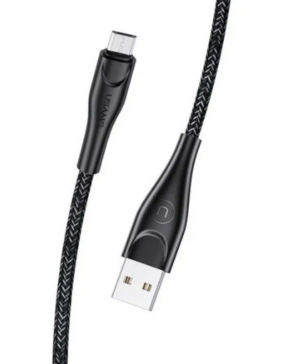 Кабель USB/Micro USAMS US-SJ396 U41 Braided 2m black 1
