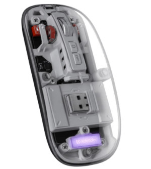 Мышь беспров Defender Ixes MM-999 прозр. бесшумн (52999) 1