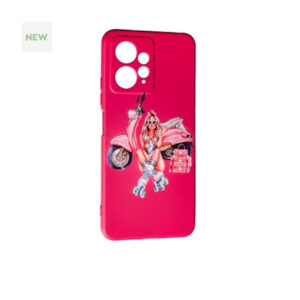 Накладка Art Xiaomi Redmi 12 (Moto Lady) 1