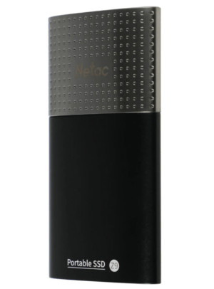 Накопитель SSD External Netac 500Gb Z9  (USB3.2, up to 550/480MBs, 90х47.5х11.5mm, 1