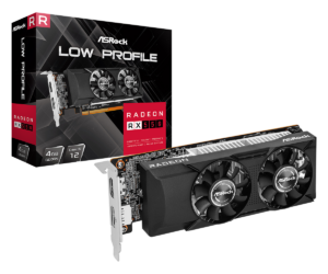 Видеокарта ASROCK AMD Radeon RX 550 4 Гб GDDR5 128 бит PCIE 3.0 8x GPU 1100 МГц 1xВыход HDMI 1xВыход 1