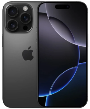 Смартфон Apple iPhone 16 Pro 256 ГБ, Dual nanoSIM+eSIM, черный титан 1
