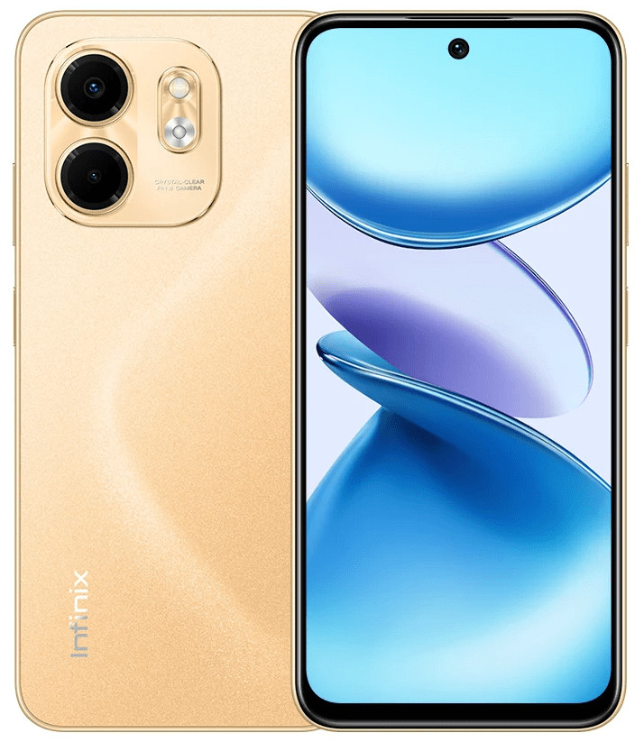 Смартфон Infinix Smart 9 3/128 Sandstone Gold 1 Смартфон Infinix Smart 9 3/128 Sandstone Gold 1