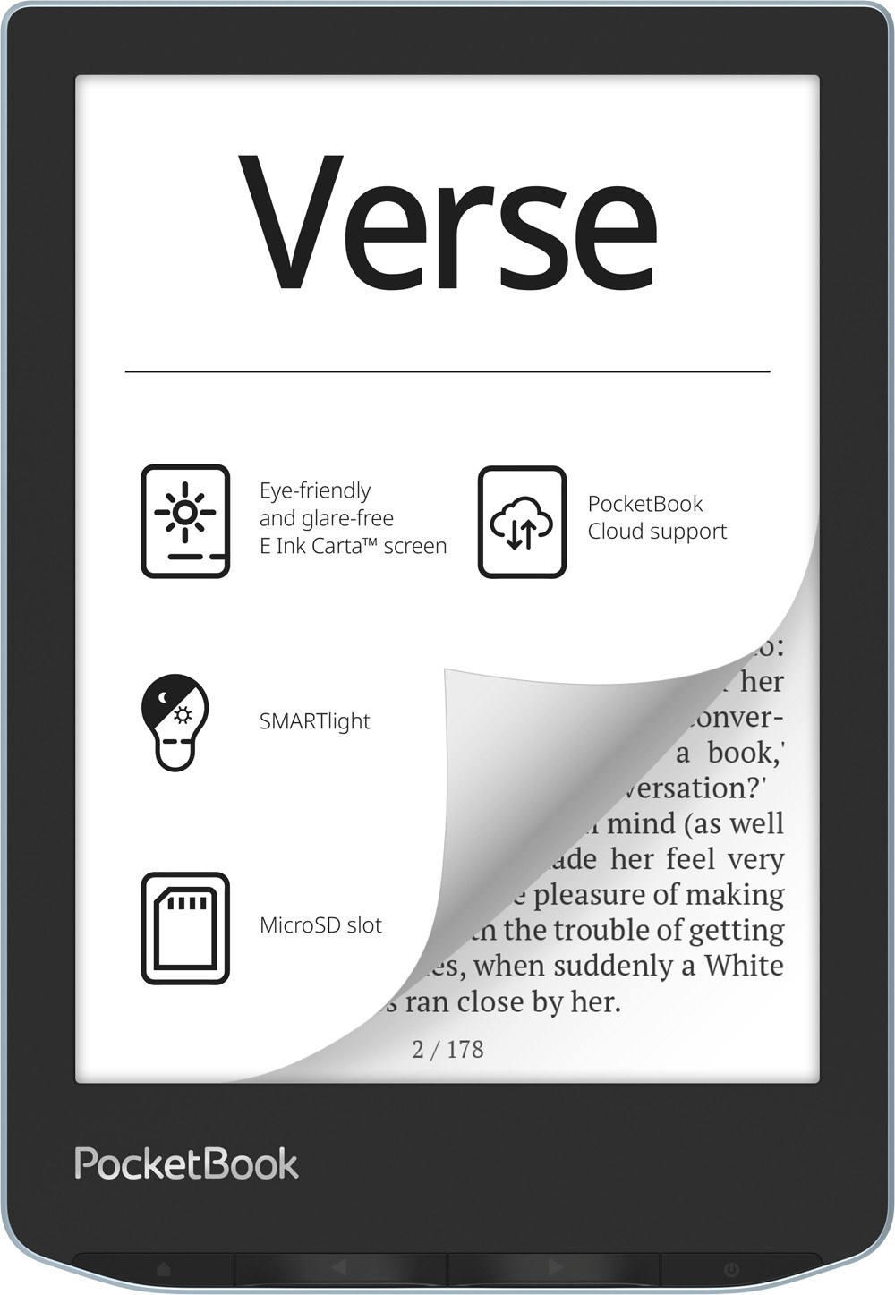 Электронная книга PocketBook 629 Verse Bright (PB629-2-WW) Blue 1 Электронная книга PocketBook 629 Verse Bright (PB629-2-WW) Blue 1