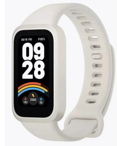 Фитнес-трекер Xiaomi Mi Band 9 Active Beige white 1 Фитнес-трекер Xiaomi Mi Band 9 Active Beige white 1
