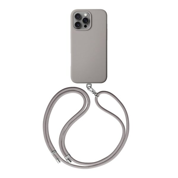Чехол Uniq COEHL Crème (MagSafe) для iPhone 16 Pro MAX 6.9", серый (Taupe Grey) 1
