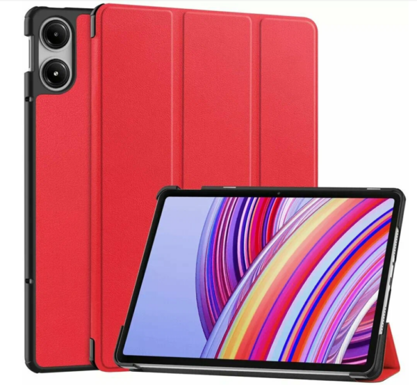 Чехол-книжка для планшета Redmi Pad Pro/Poco Pad 12,1" Red 1