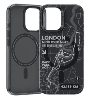 Чехол силиконовый Benks LONDON Phone Case (MagSafe) для iPhone 16 Pro 6.3" 1