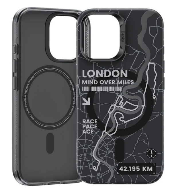 Чехол силиконовый Benks LONDON Phone Case (MagSafe) для iPhone 16 Pro 6.3" 1